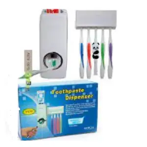 Dispensador Crema Dental Soporte Cepillo