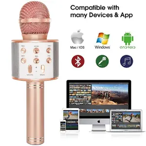 Microfono Bluetooth Karaoke Parlante