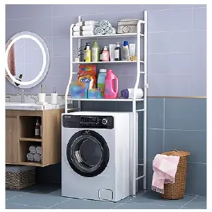 organizador tipo estante de lavadora