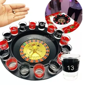 Casino Ruleta De 16 Shots Licores Fiesta