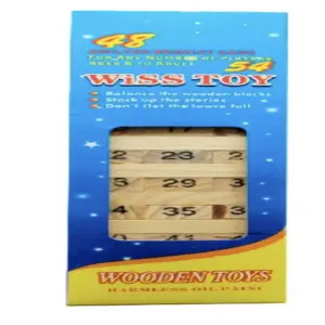 Jenga pequeño en madera