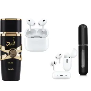 Kit(asad+ AirPods 2 generación+perfumero