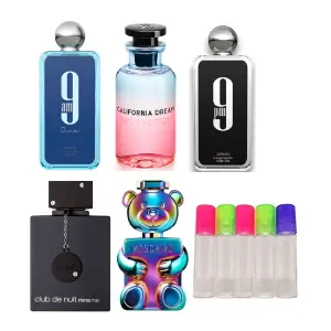 COMBO 5 PERFUMES + 5 ROLONES MALI PERFUM
