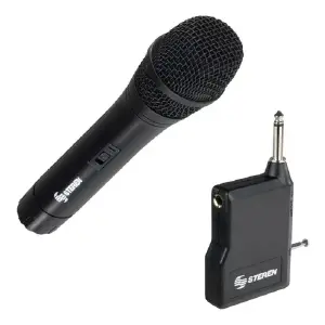 Micrófono Inalámbrico Steren Profesional: Captura Audio de Alta Calidad con Libertad - microfono inalambrico steren profesional