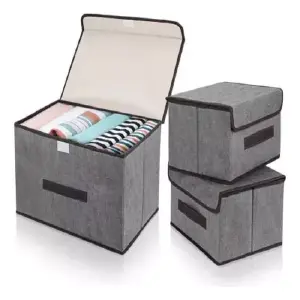 Cajas Organizadoras De Ropa Set X3
