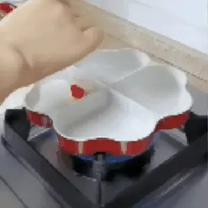 Sartén Antiadherente De Corazón X4: Cocina con Amor - Sartén Antiadherente De Corazón X4