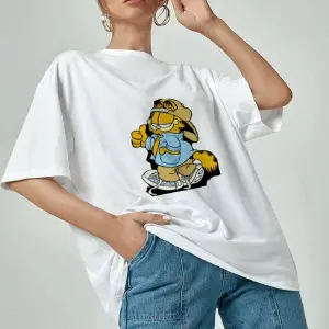 Camiseta Oversize Garfield