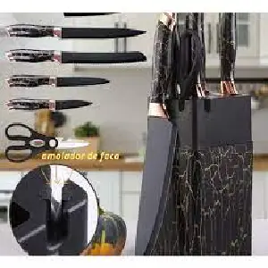 SET DE CUCHILLOS CERAMICA