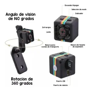 Mini Camara Deportiva y Espia