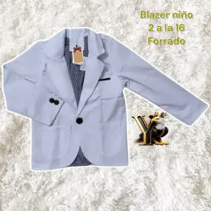 BLAZER EN DRIL FORRADO DE NIÑO