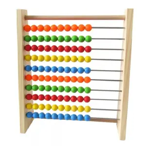 Abaco de Madera juego Didactico Escolar