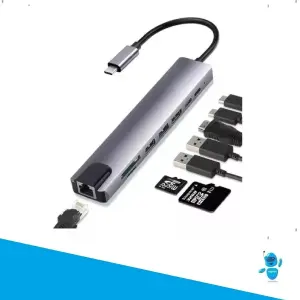 Adaptador Multi-puerto Usb Tipo C Dock