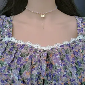 Cadena Collar Gargantilla Mariposa