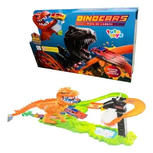 Pista Dinocars T Rex Veloz + 1 Carro