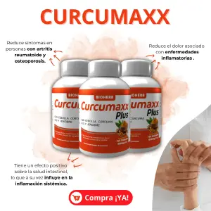 Curcumaxx plus x 100 tabletas
