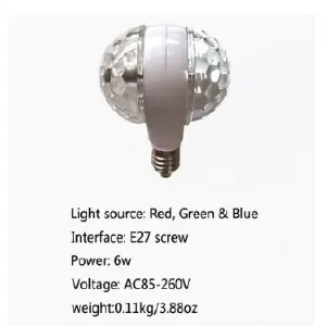 BOMBILLO LED DOBLE GIRATORIO