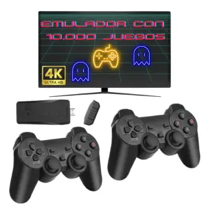 Mini consola con mas 15000 juegos