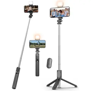Selfi Stick 3 En 1 Trípode Control