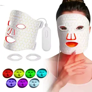Máscara Facial Led Silicona