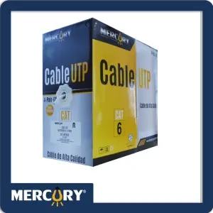 CABLE UTP CAT 5E CCA MERCURY INTERIOR R