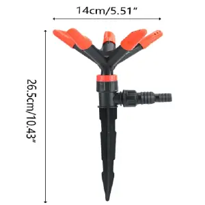 ASPERSOR DE JARDIN 360°