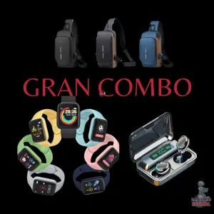 COMBO. BOLSO ANTIRROBO+F9+Y68