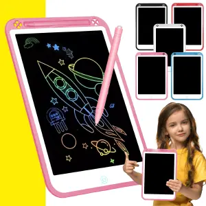 Tableta Mágica Infantil Dibujo LCD 12"