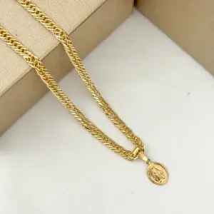 Cadena De Caballero De Tejido Cubana Bar