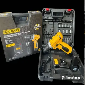 Taladro inalambrico 18v con accesorios a