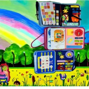 Maleta didáctica Montessori: Despierta la curiosidad y el aprendizaje - Maleta didáctica  Montessori