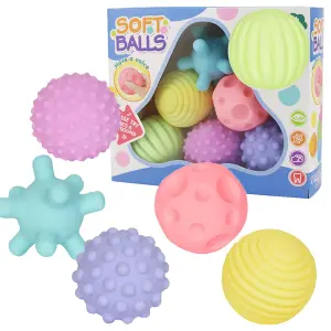 Set De Pelotas Sensoriales Bebe