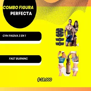 GYM PASIVA 3 EN 1 + FAST BURNING