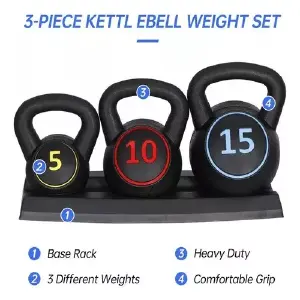 Set 3 Pesas Pesqueras De 5/10/15 Lbs