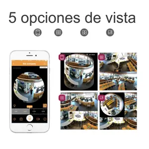 CAMARA BOMBILLO ESPIA FIJO GRANDE TIPO I