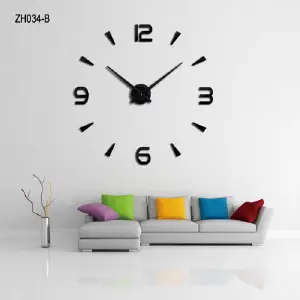 RP-ZH034-B RELOJ ANÁLOGO ADHESIVO 3D
