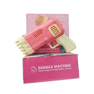 Pistola de burbujas bubble machine