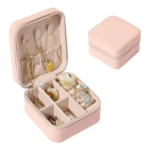 Mini Joyero Multifuncional Rosado