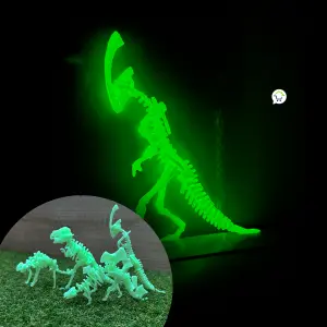 Dinosaurio Para Armar Que Brilla JA2018