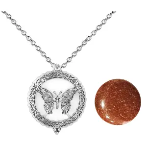 Collar Llamador De Angel Mariposa Protec