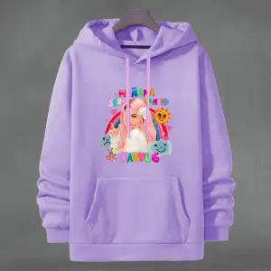 Buzo, Buso Hoodie KAROL G LILA