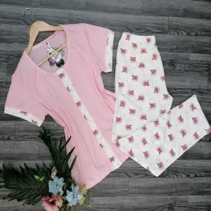 PIJAMA PANTALON LARGO  SEÑORERA FINA