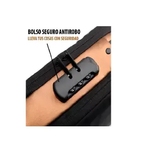 Bolso Antirrobo Con Puerto Usb