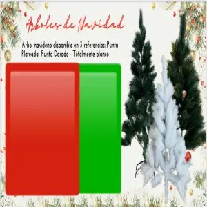 Árbol navideño 60cm 90cm