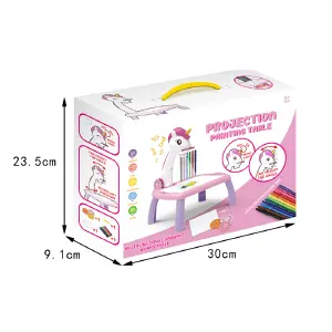 Mesa Proyector Dibujo Unicornio(Mediano)