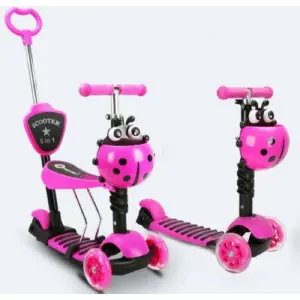 Patineta mariquita 5 En 1 Ajustable