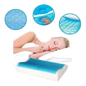 Almohada De Gel Ortopédica Cool Pillow