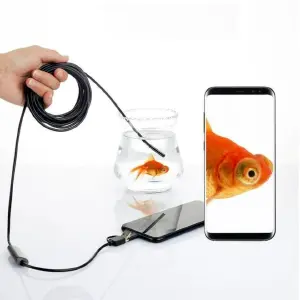 Cámara Endoscopio Flexible para PC USB: Explora lo Invisible - Cámara Endoscopio Flexible Para PC USB