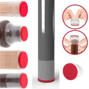 Protector Patas Sillas Silicona Con Fiel