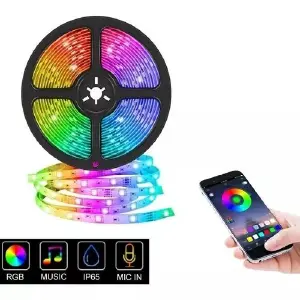 Tira Cinta Led Luces Multicolor Bluetoot