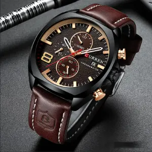 Reloj Curren 8324 Cuarzo Correa De Cuer